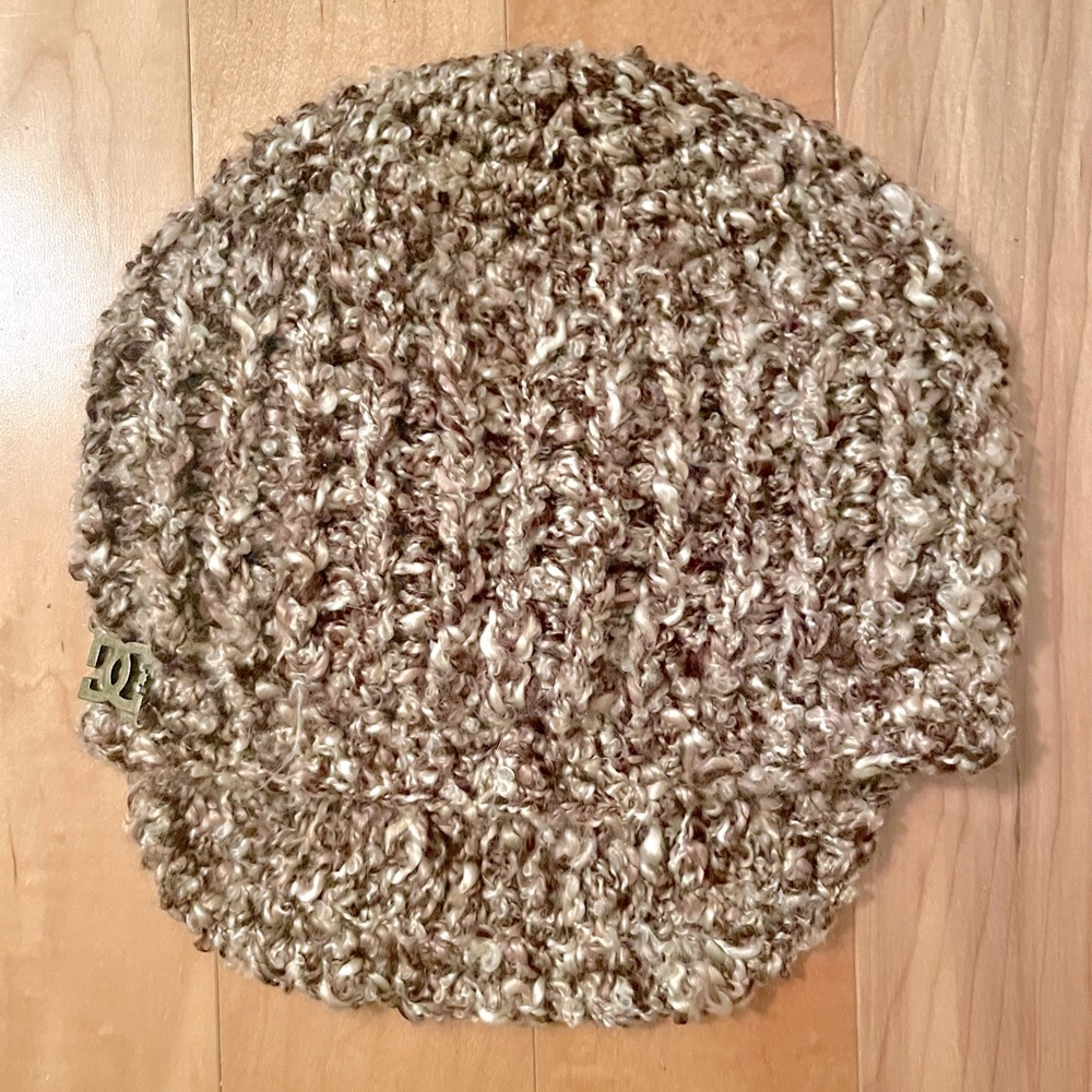 Brown & Tan Knit Skater Hat | DC Shoes